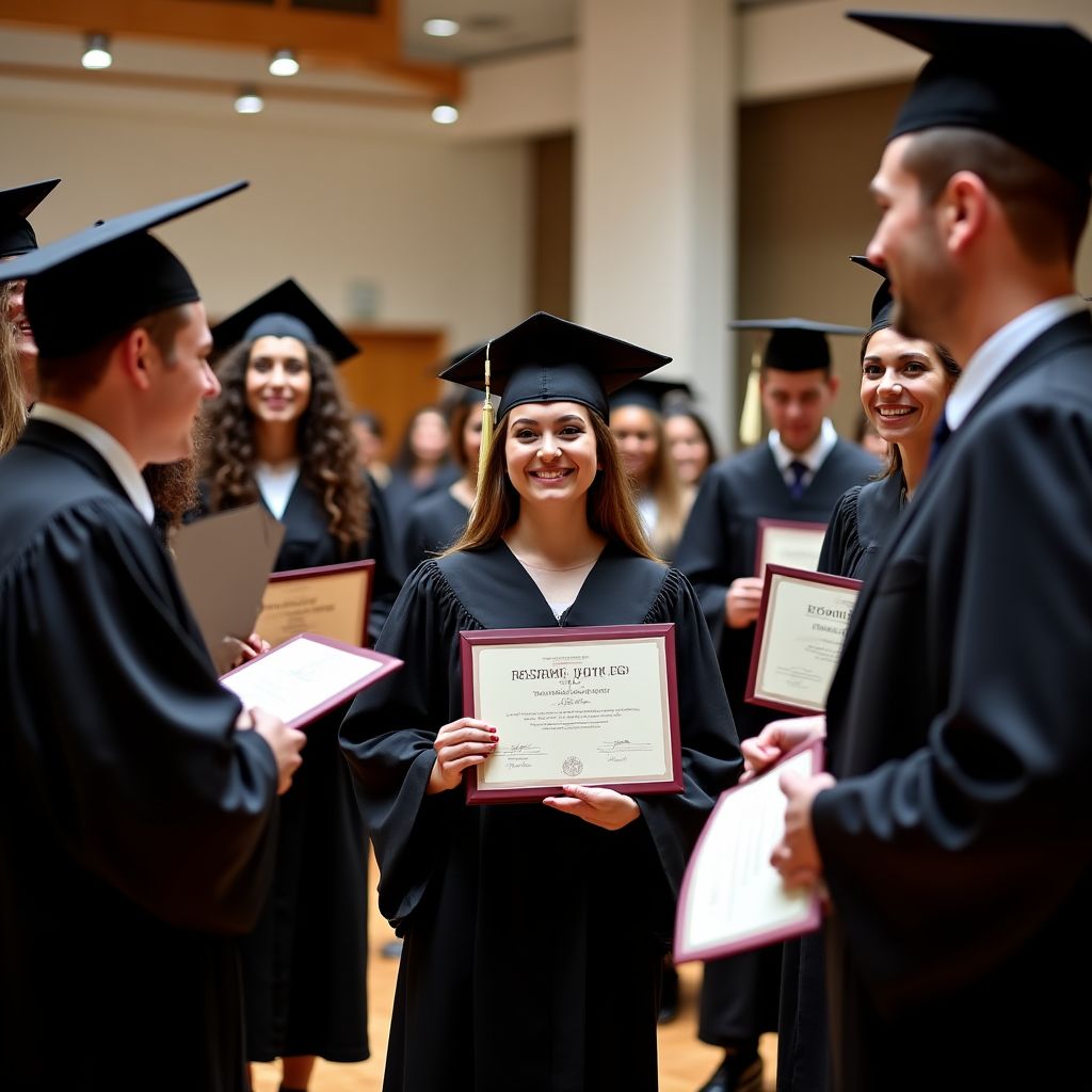 Slavnostní předávání certifikátů absolventům programu